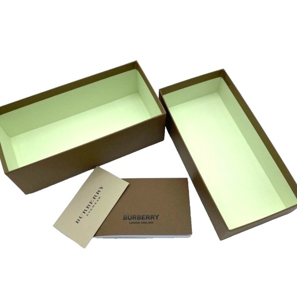 Authentic Burberry Sunglass Box with Paperwork (box only) - Picture 2 of 3